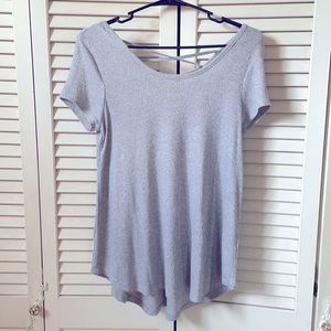 Short sleeve grey
